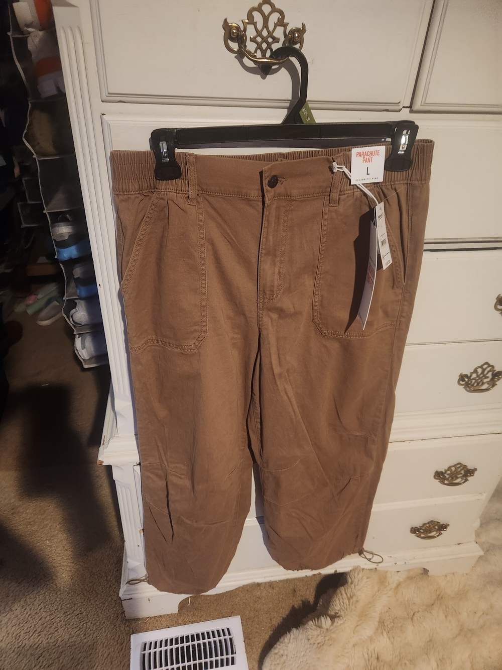 Parachute Men's Cargo Pants in Brown Tan